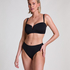 Neoprene-Bikiniunterteil Rio, Schwarz