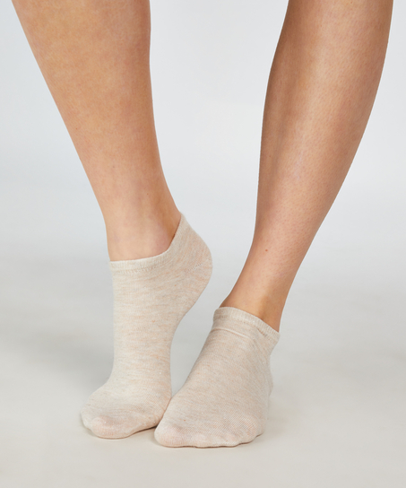 Lot de 2 paires de Chaussettes lurex, Jaune