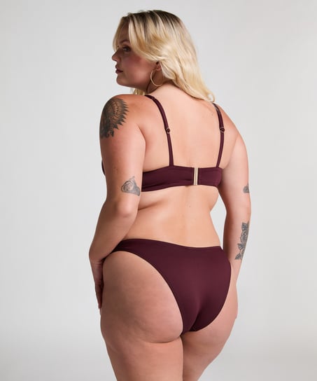 Haut de bikini en néoprène, Violet