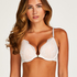Soutien-gorge à armatures préformé push-up Cardi, Blanc