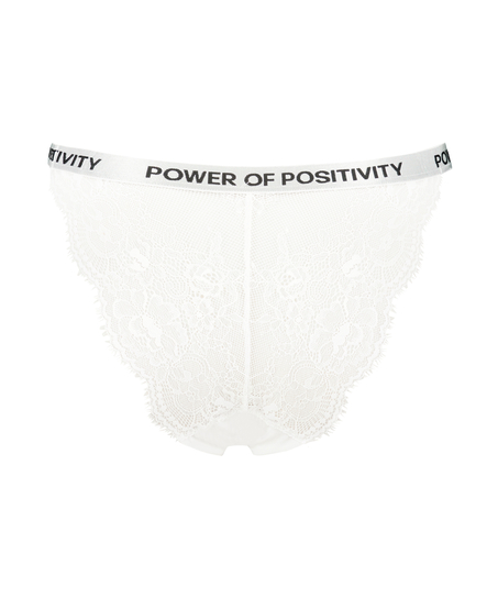 Slip brésilien Honey, Blanc