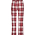 Tall Pyjamahose aus Flanell, Rose