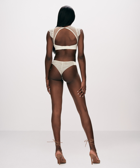 Brassière Indigo, Blanc