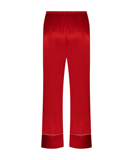 Pantalon Satin, Rouge