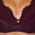 Soutien-gorge bustier &agrave; armatures pr&eacute;form&eacute; Lotte, Violet