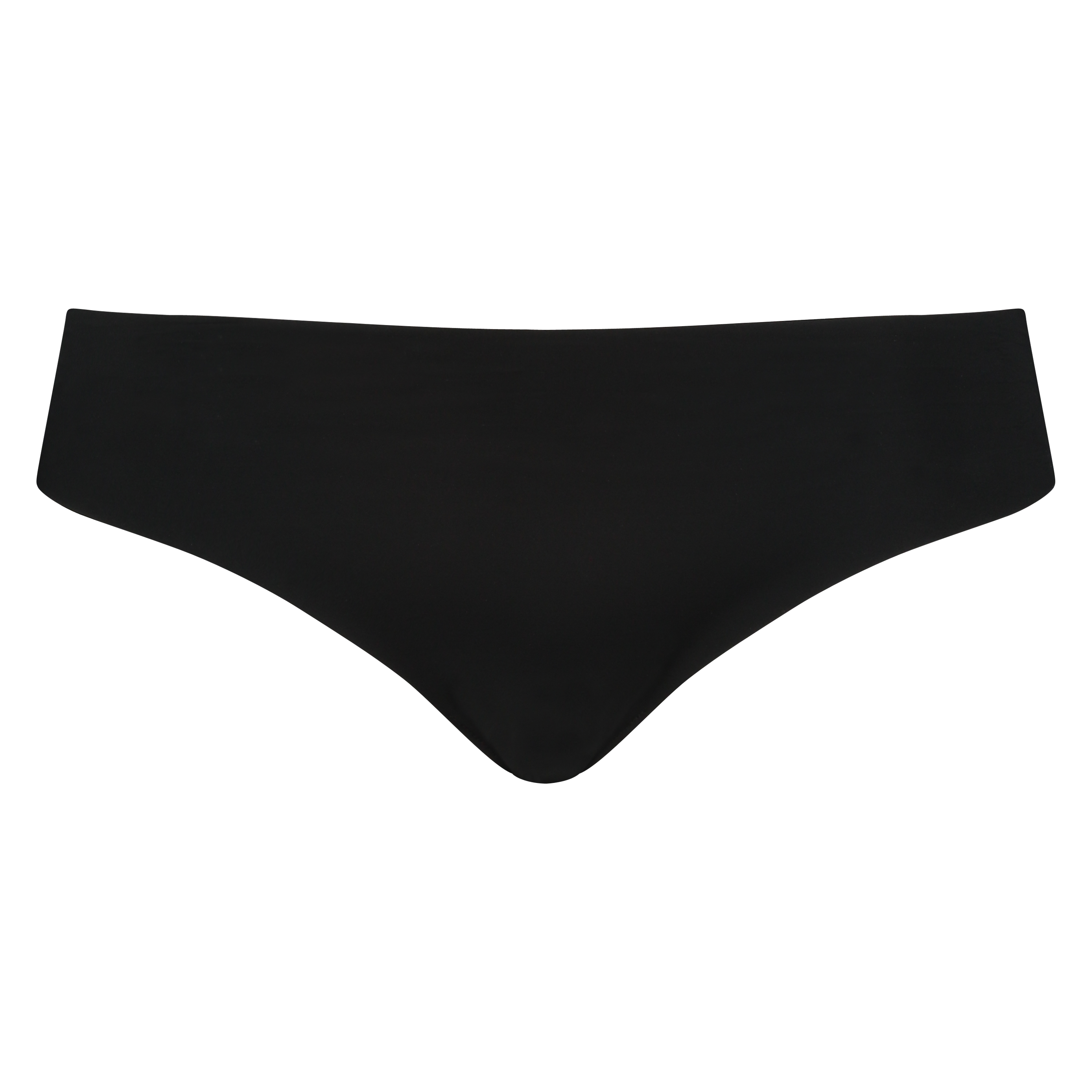 Slip brésilien Invisible coton, Noir, main