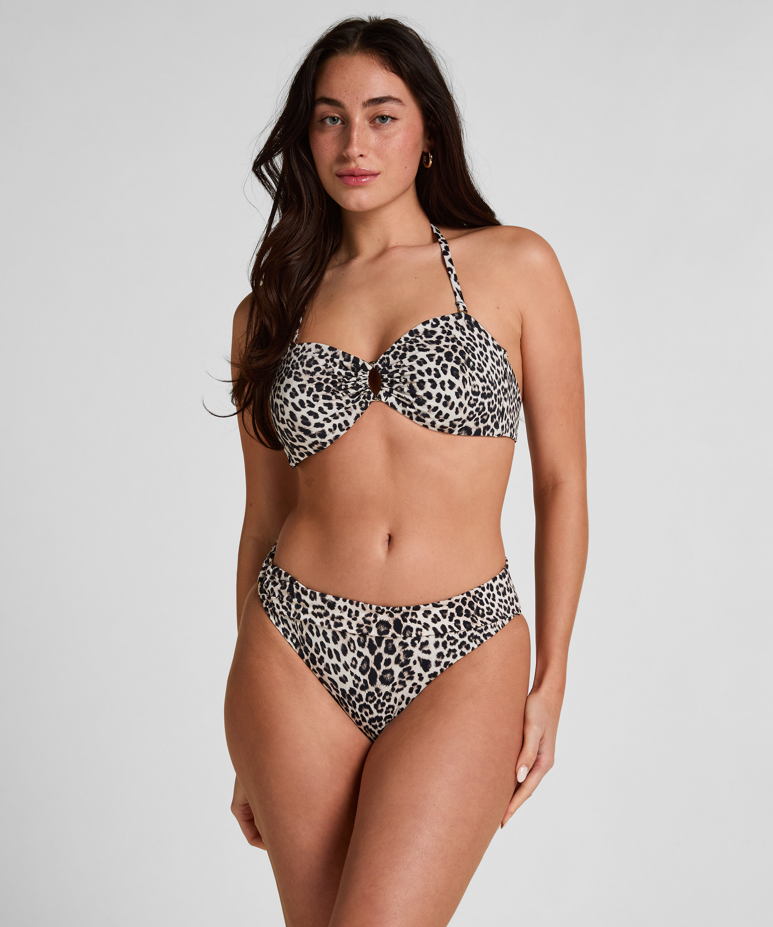 Rio Bikinihose Leopard, Schwarz Rio Bikinihose Leopard, Schwarz