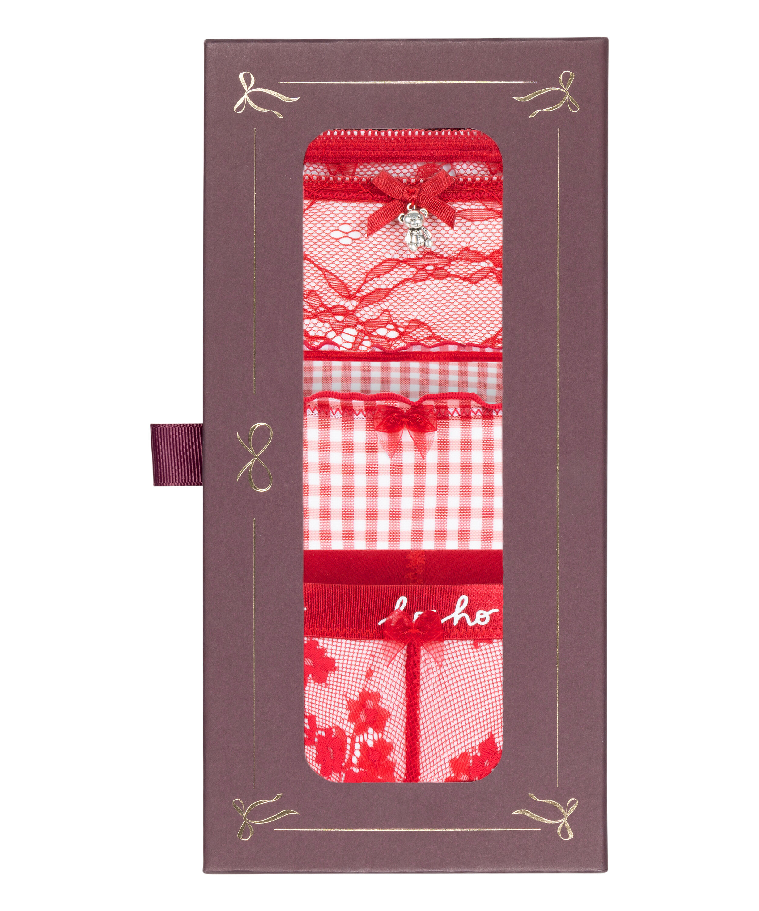 Ensemble cadeau de strings de Noël