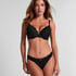 Soutien-gorge à armatures préformé push-up Marine, Noir