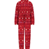 Onesie aus Fleece, Rot