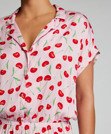 Onesie Teddy Cherry, Rose