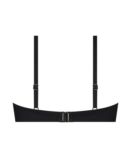 Bikinioberteil Luxe, Schwarz