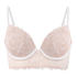 Soutien-gorge &agrave; armatures pr&eacute;form&eacute; longline Lauren, Blanc