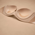 Klebe-BH, Beige
