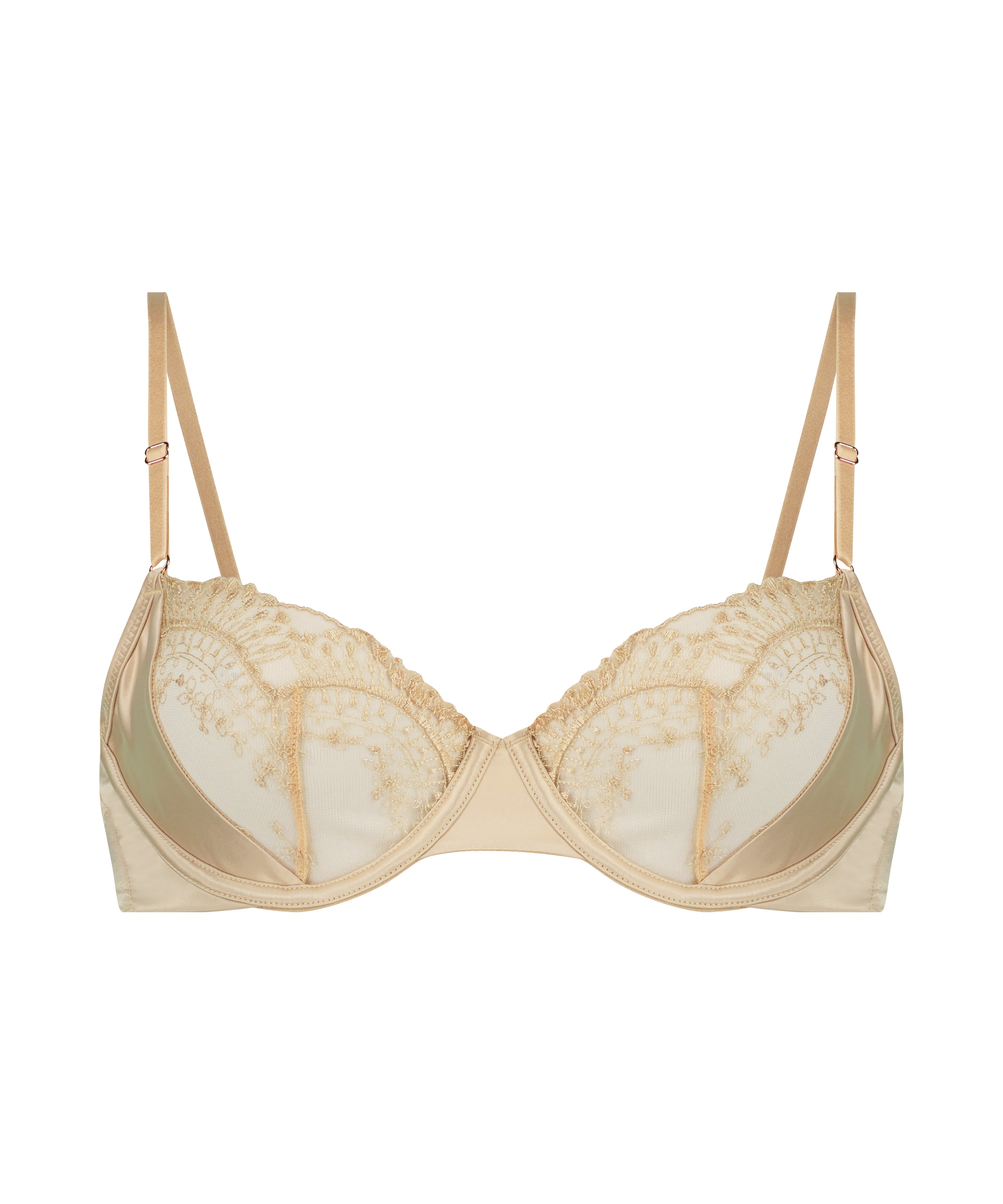 Unwattierter Bügel-BH Stella, Gelb, main