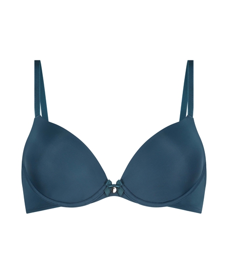 Soutien-gorge à armatures préformé Plunge, Bleu