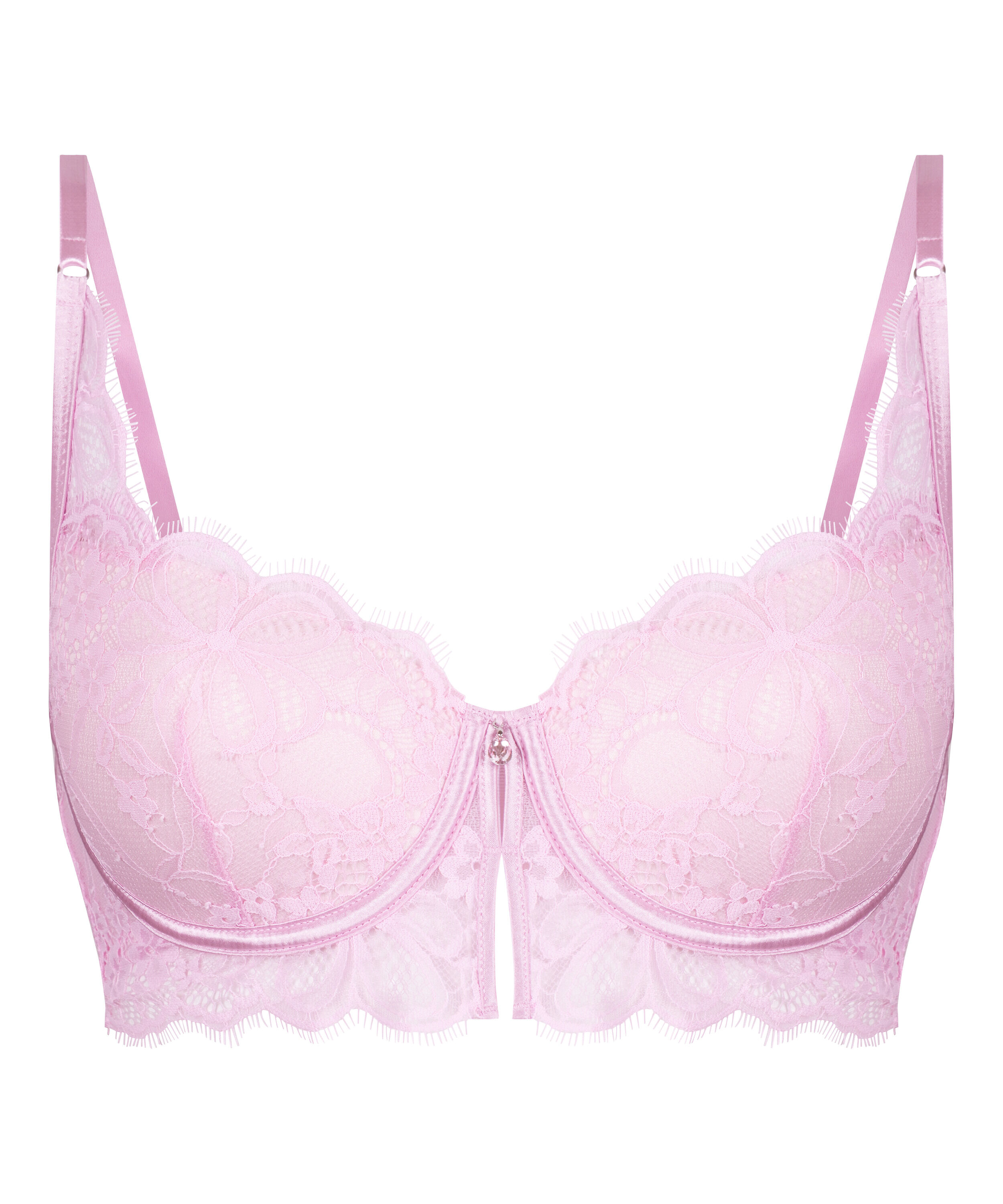 Soutien-gorge &agrave; armatures pr&eacute;form&eacute; Prina, Rose