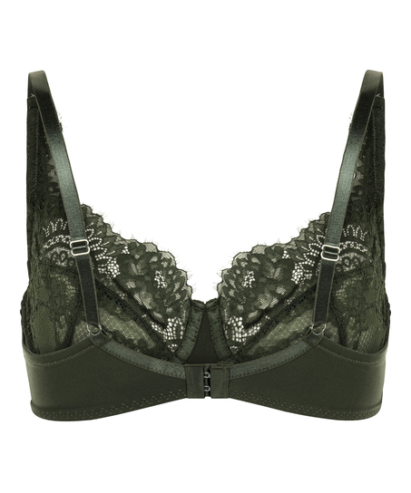 Amara Unwattierter Bügel-BH, Grün