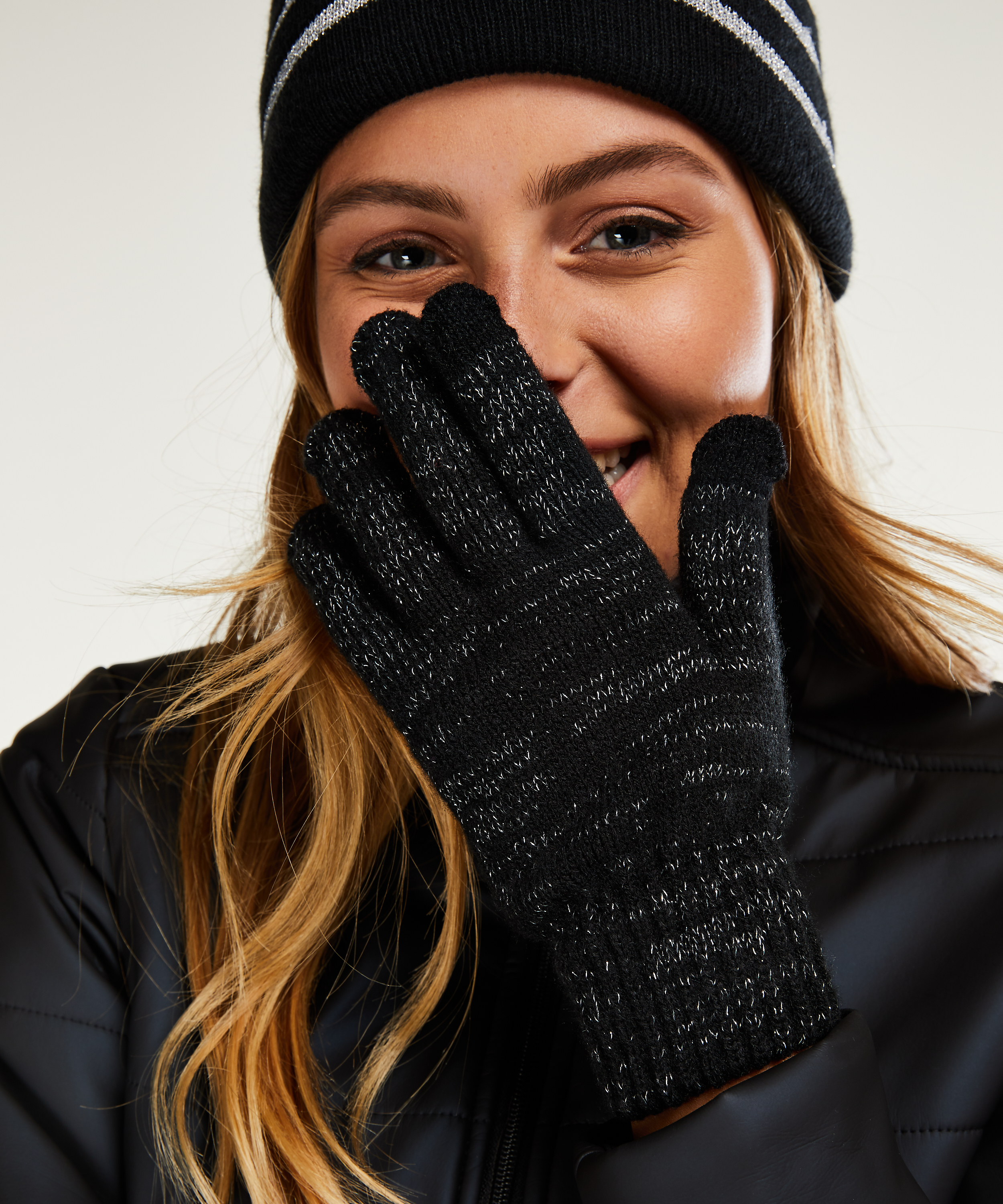 Gants HKMX, Noir, main