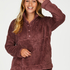 Weste Snuggle Fleece, Lila