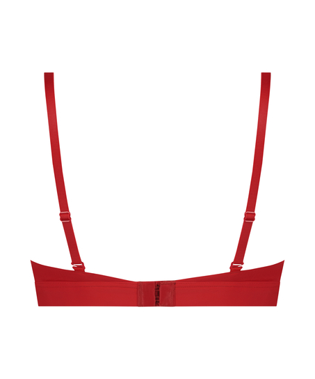 Vorgeformter BH ohne Bügel, Rot