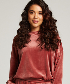 Top Velours, Rose