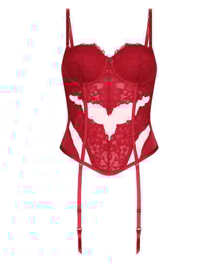 Bustier Charlotta, Rot