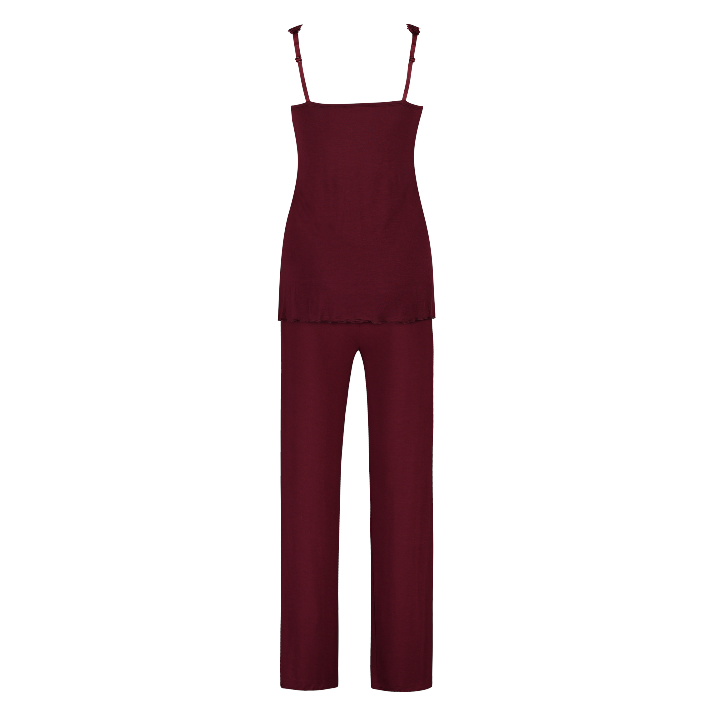 Pyjamaset Modal lace, Rot, main