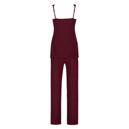 Pyjamaset Modal lace, Rot