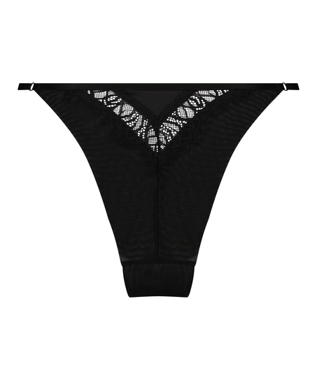 Slip brésilien Aiko, Noir