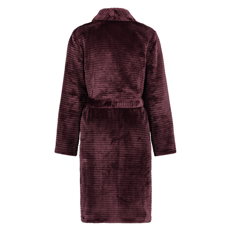 Kurzer Bademantel Fleece Rip, Lila