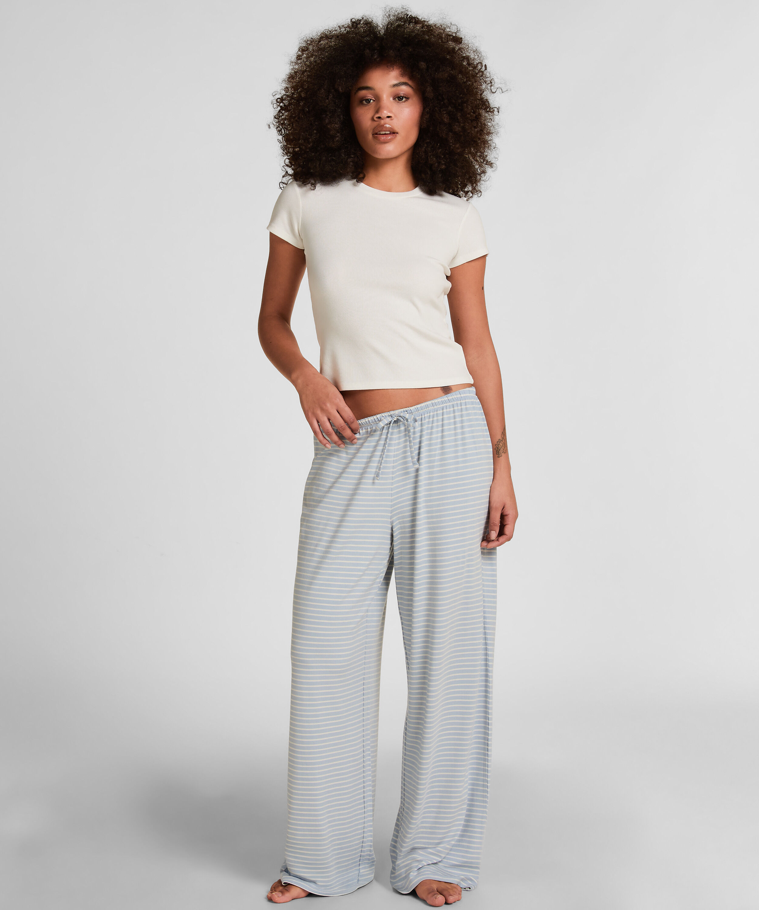 Jersey-Hose, Blau Jersey-Hose, Blau