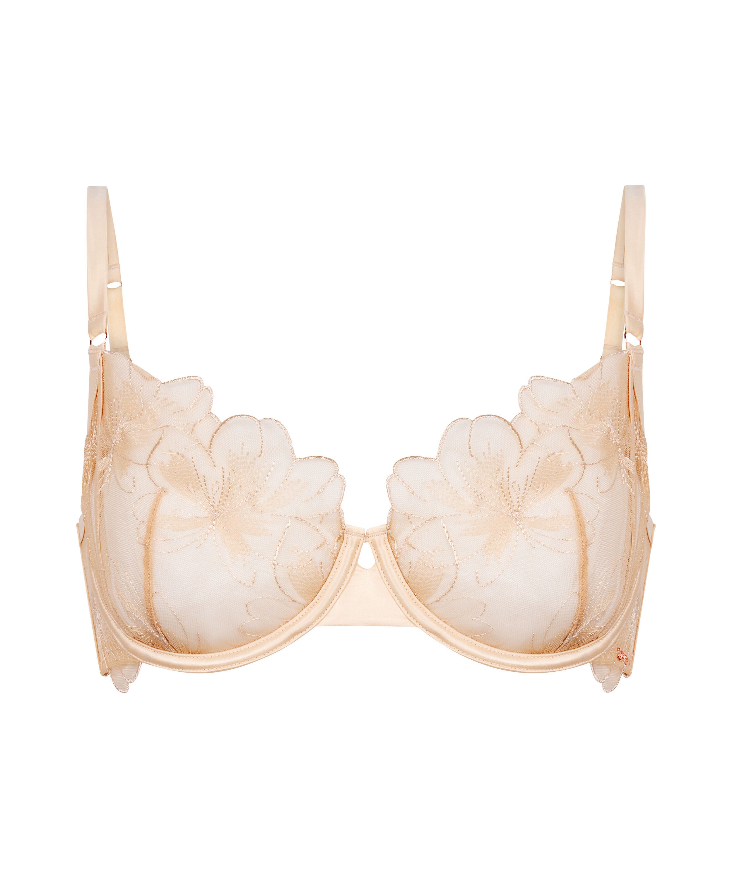 Unwattierter B&uuml;gel-BH Emilia, Gelb