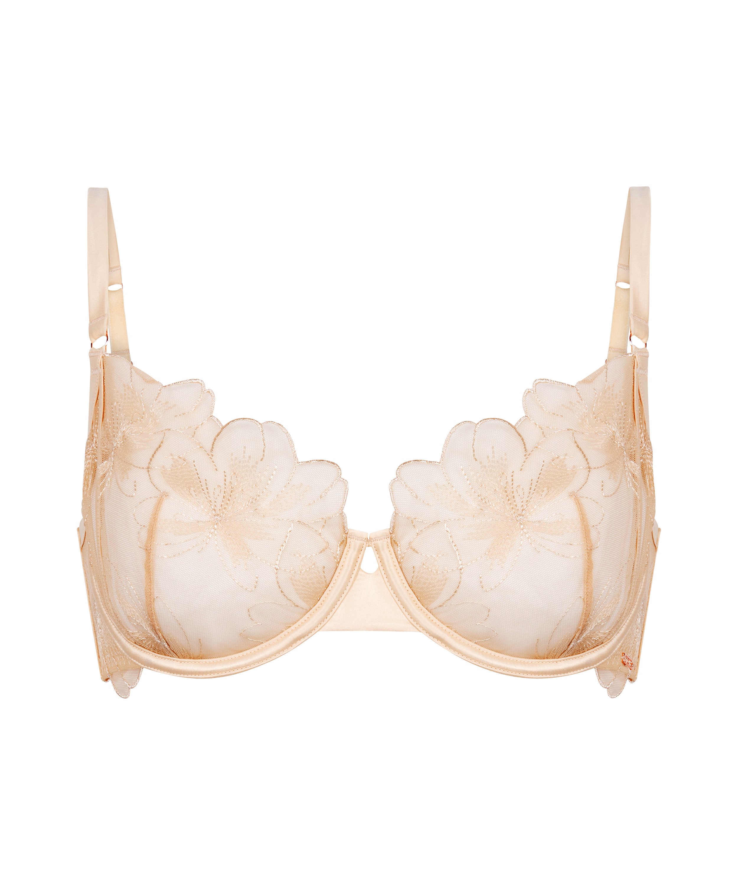 Unwattierter Bügel-BH Emilia, Gelb, main