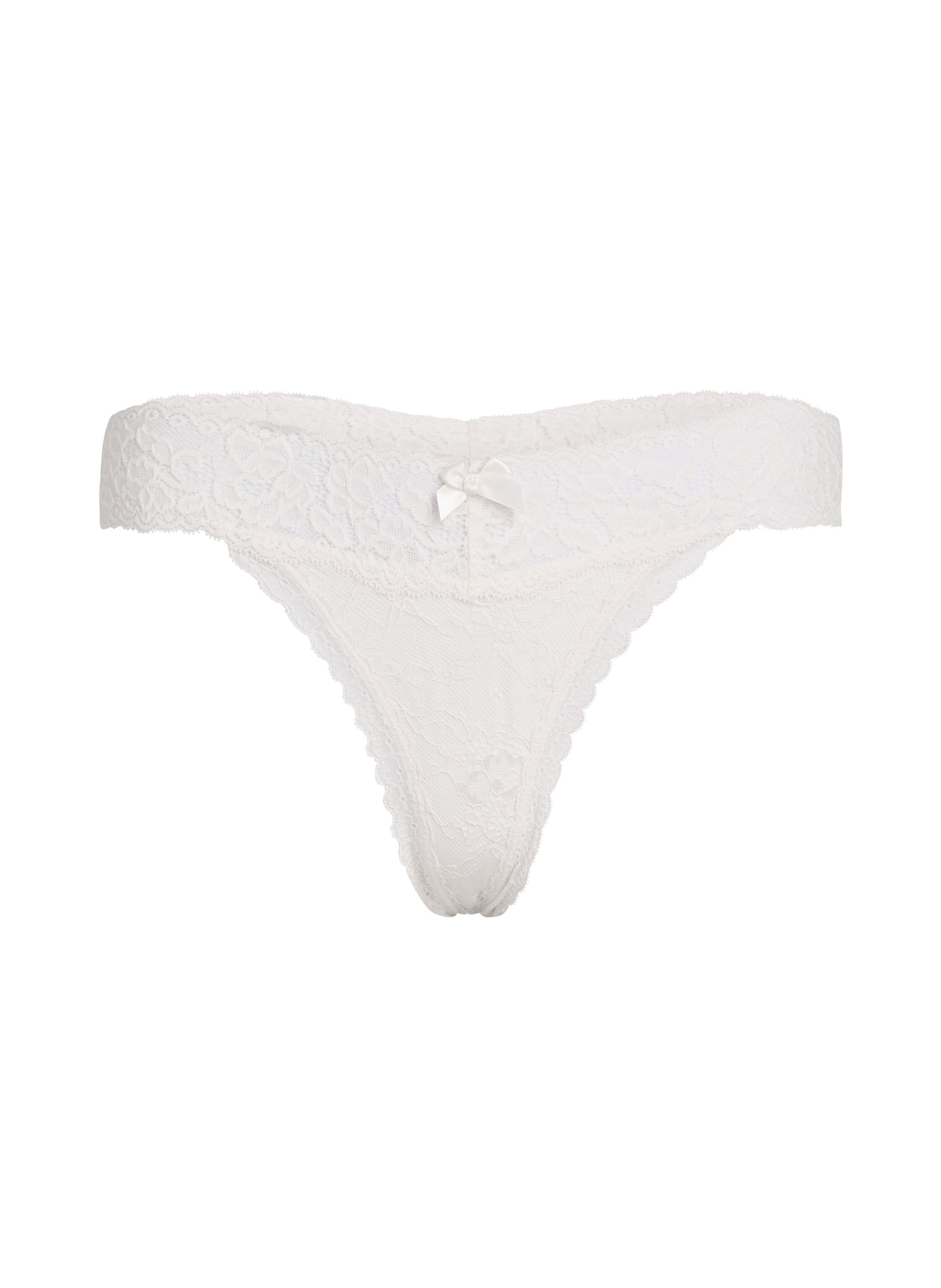 String extra bas Madison, Blanc