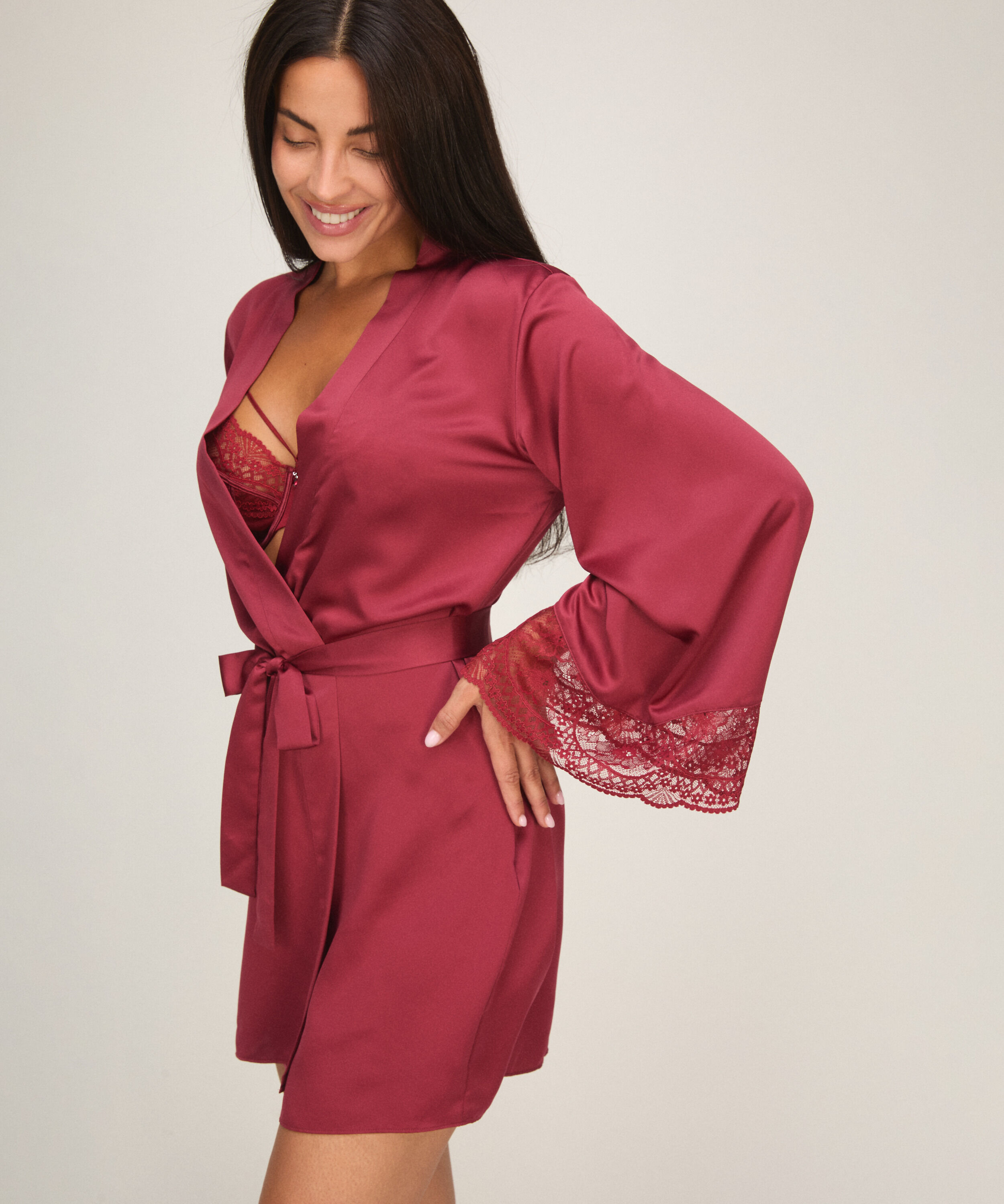 Kimono Tosca, Rot Kimono Tosca, Rot