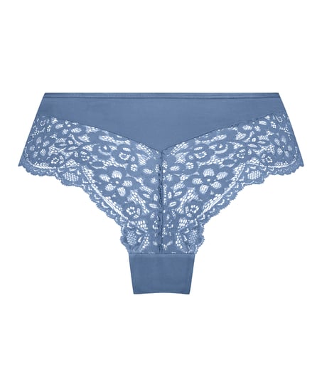 Slip brésilien Marine, Bleu