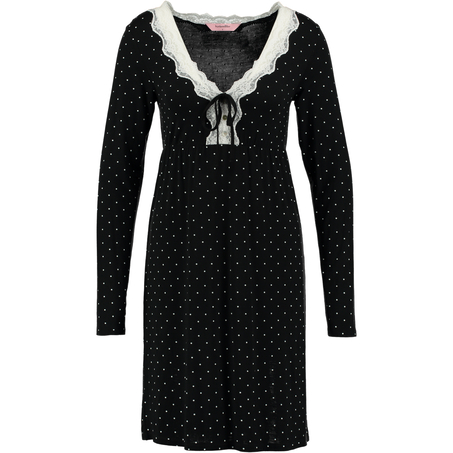 Nightshirt Pamina, Noir
