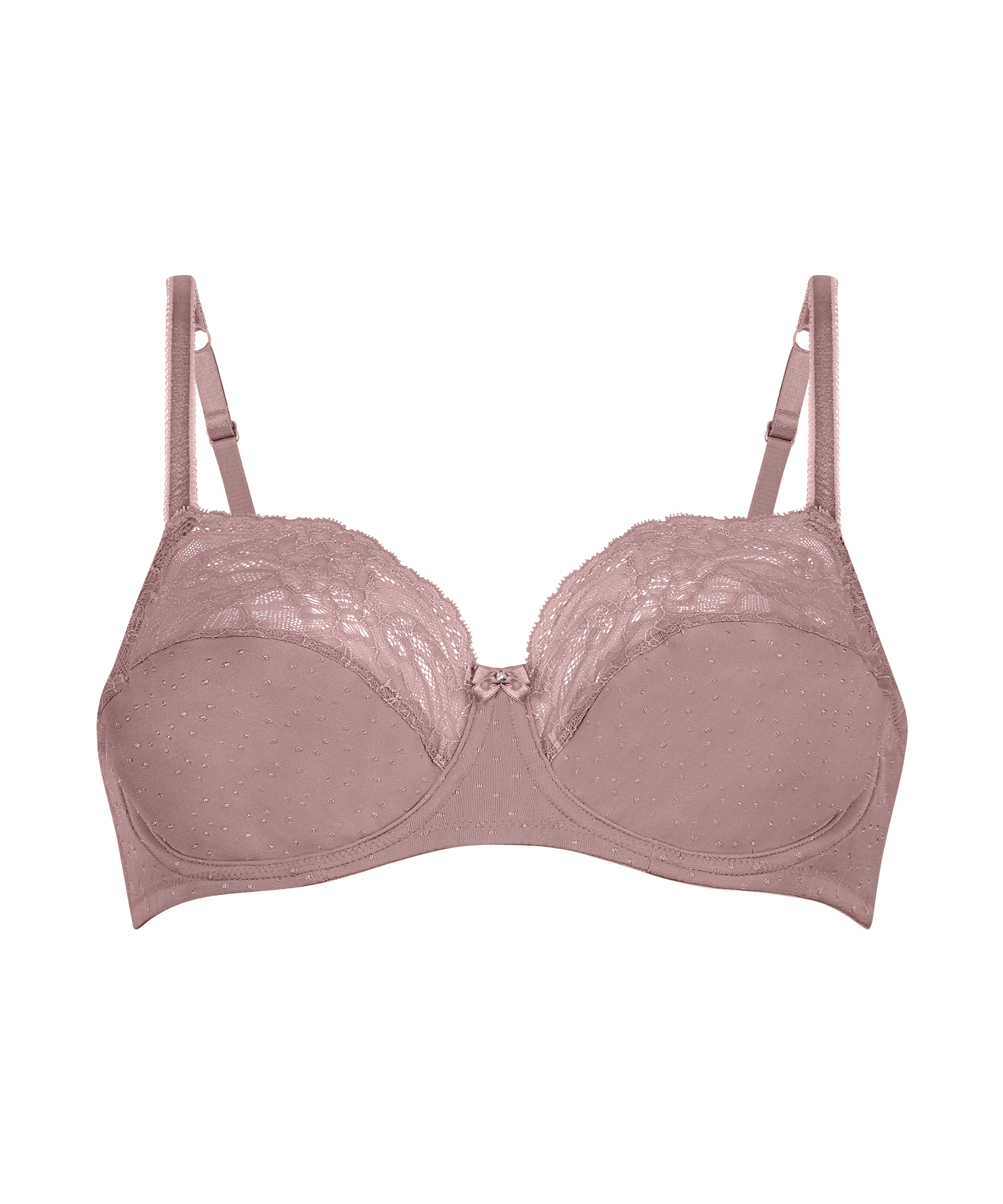 Soutien-gorge à armatures non-préformé Sophie, Rose, main
