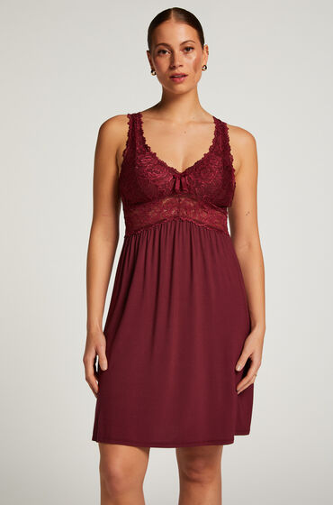Image of Hunkemöller Slipdress Nora Lace Lila