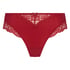 Slip taille haute Sophie, Rouge