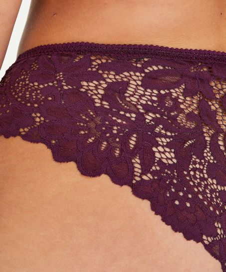 Slip br&eacute;silien Evey, Violet