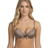 Soutien-gorge &agrave; armatures pr&eacute;form&eacute; push-up Giselle, Marron