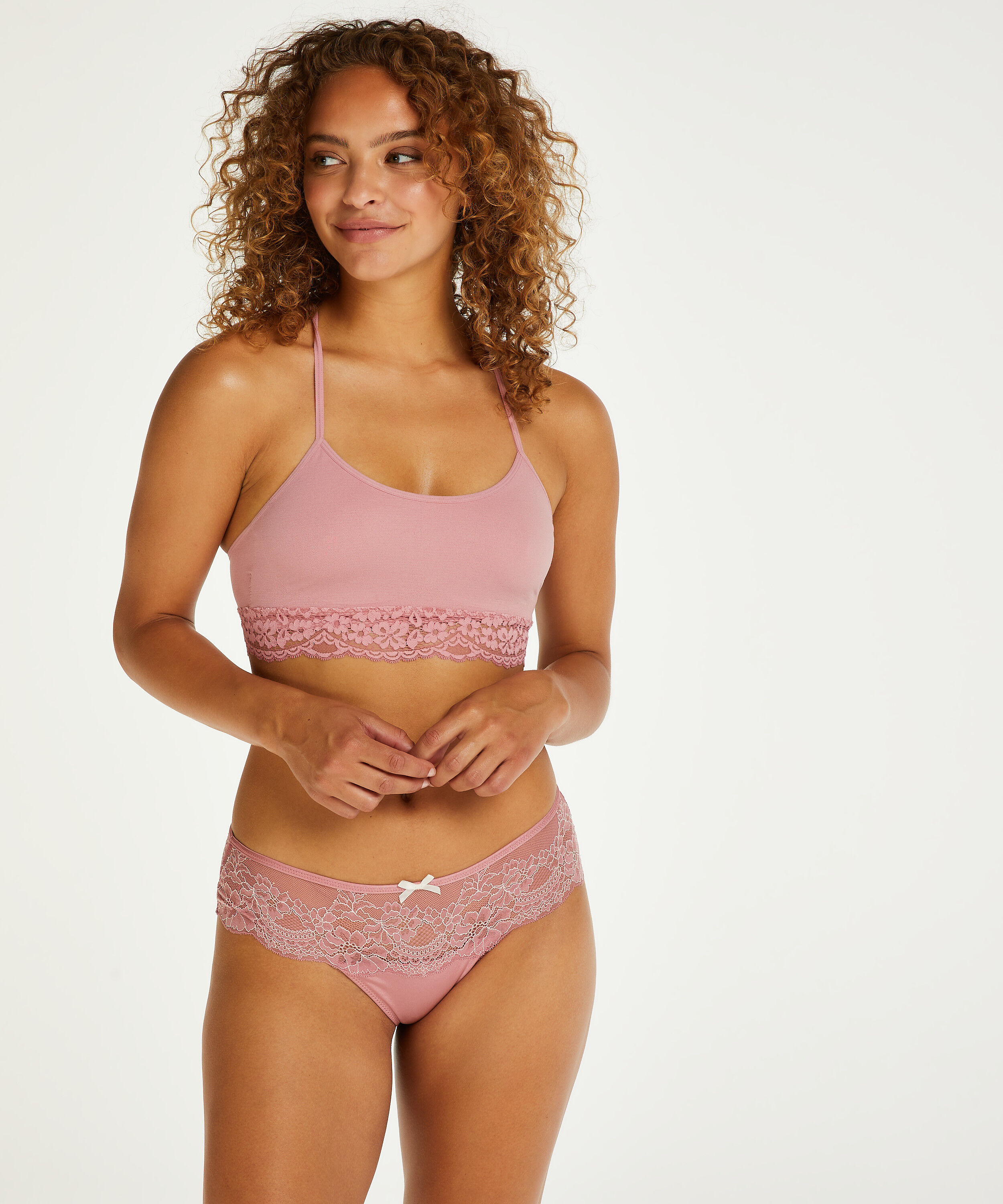 Boxer string Doriane, Violet