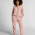 Sportlicher Jogger Fleece, Rose
