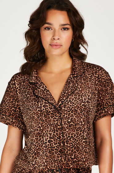 Image of Hunkemöller Velours-Jacke Braun