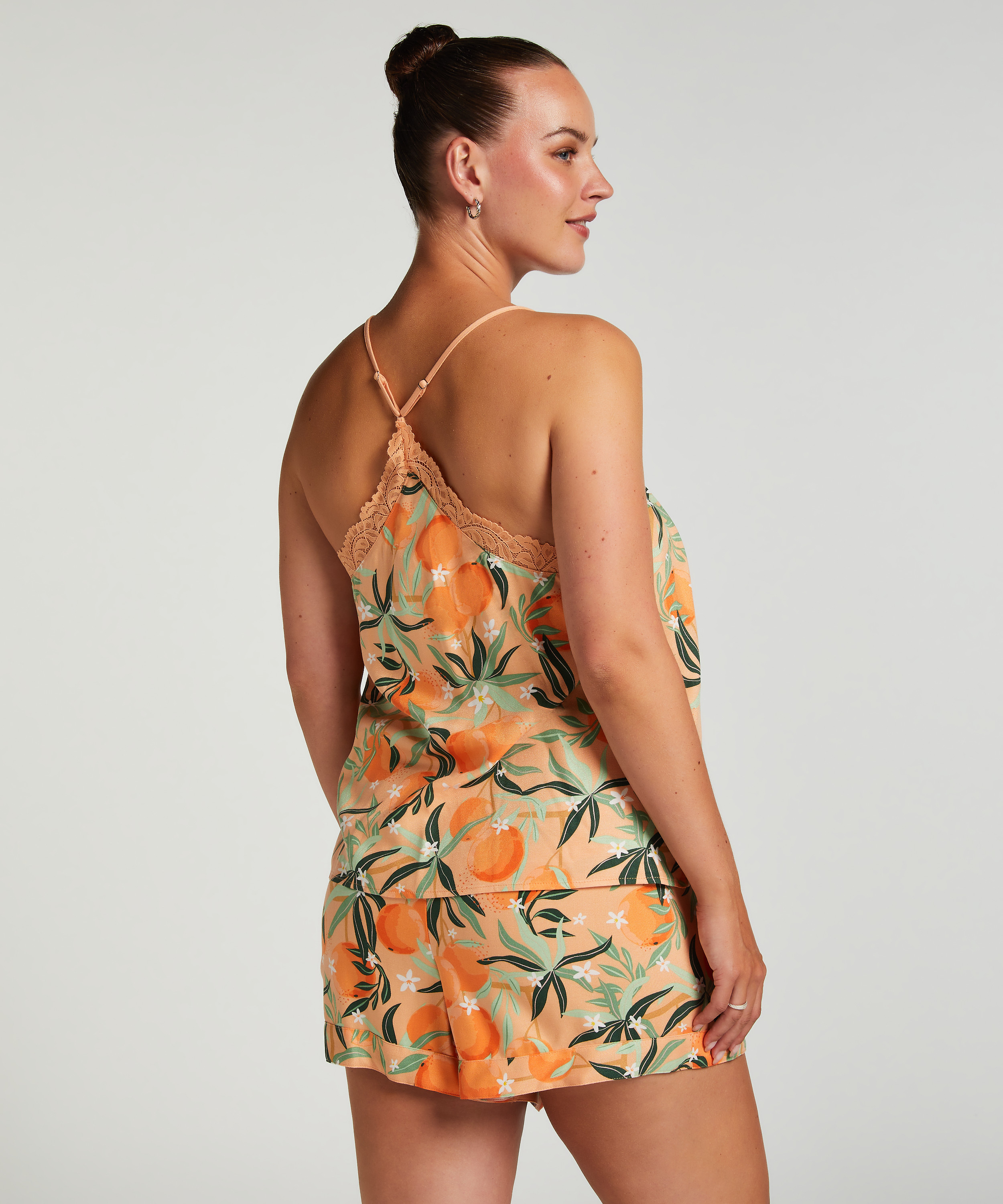 Camitop Woven Lace, Rose, main