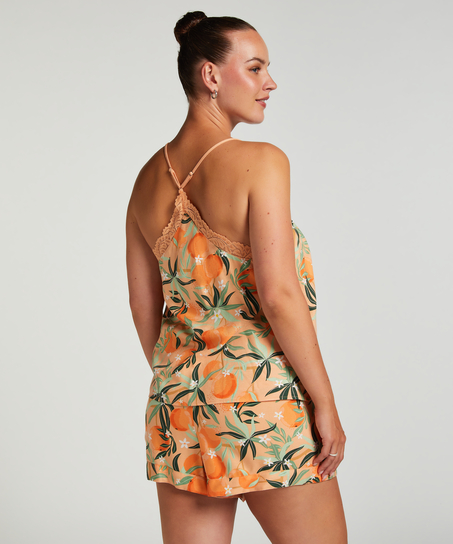 Camitop Woven Lace, Rose