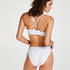 Brassi&egrave;re triangulaire moul&eacute;e Coton Casey, Blanc