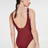 Maillot de bain HKMX closure, Rouge